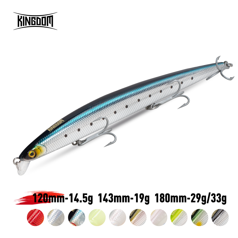 Fishing Lure Jerkbait - Kingdom Long Casting Fishing Lure 14.5g
