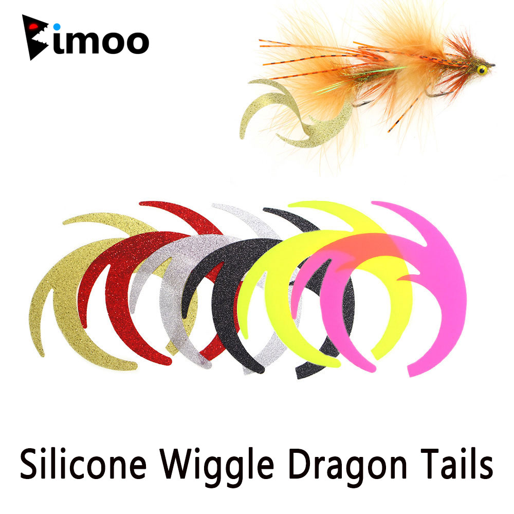 Fishing Lure Swimbait - 12pcs Fly Fishing Stimulator Silicone Wiggle