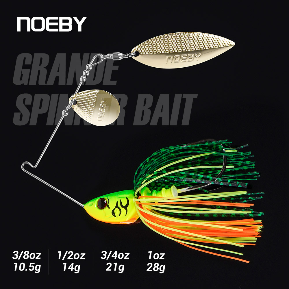 Noeby Spinnerbait 10.5g 14g 21 - огляд і ціна Fishing Lure Blade Bait