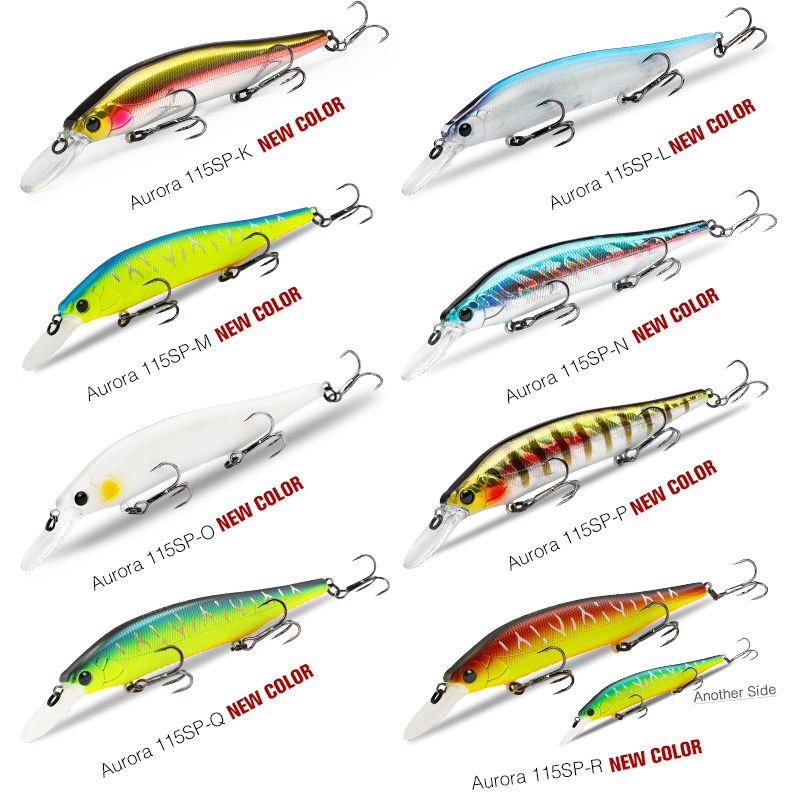 TSURINOYA 115mm 17.2g Suspendi - огляд і ціна Fishing Lure Jerkbait