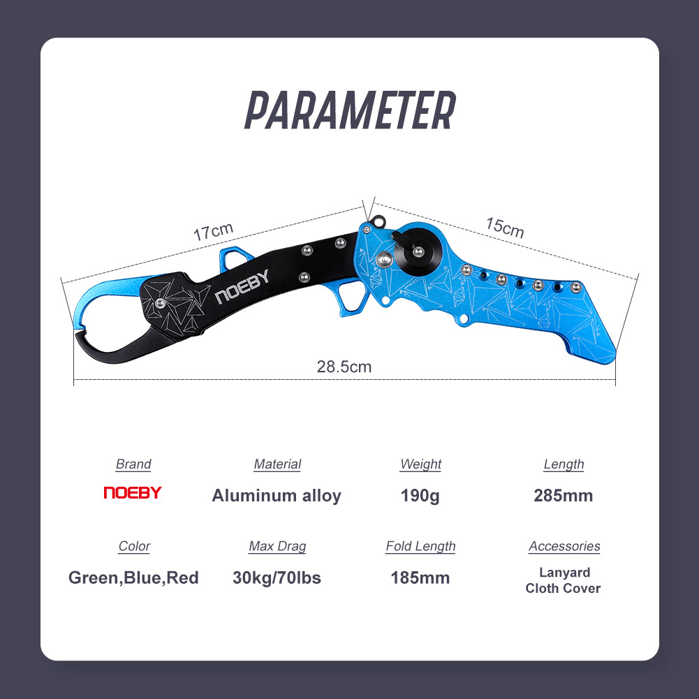 NOEBY Foldable Fish Lip Grip A - огляд і ціна Fishing Lure Making Kit