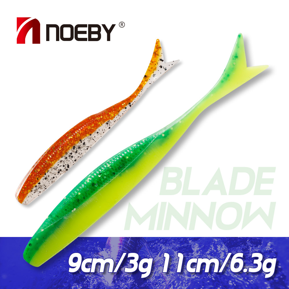 NOEBY Soft Lure Blade Minnow 9 - огляд і ціна Fishing Lure Blade Bait