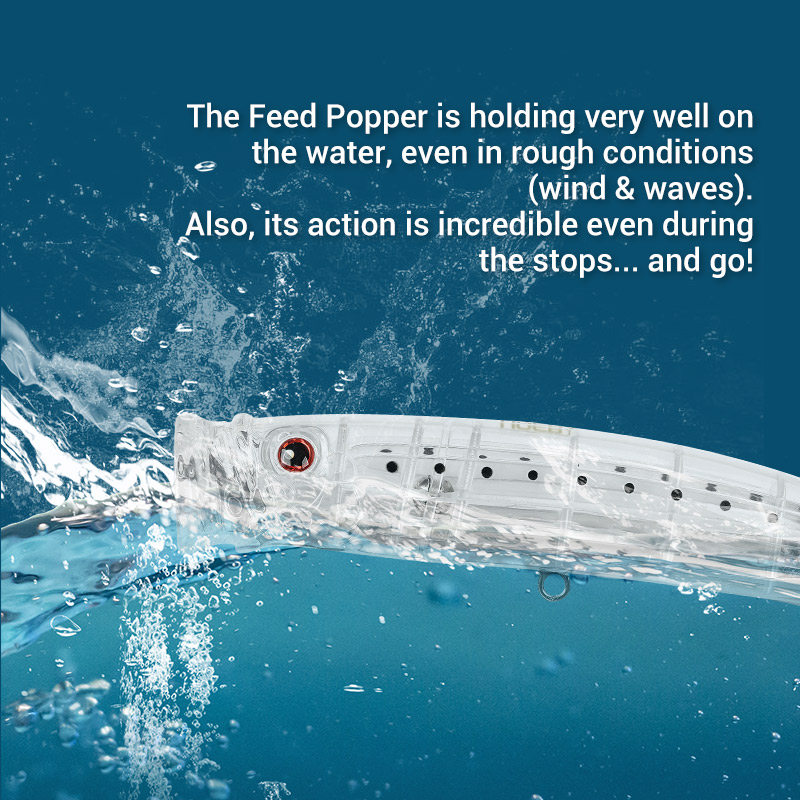 Noeby-Feed Popper Fishing Lure - огляд і ціна Fishing Lure Popper