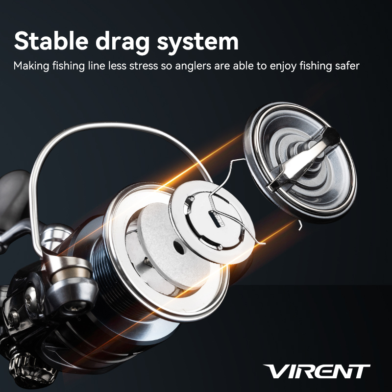 TSURINOYA VIRENT 1000S C2000S  - огляд і ціна Kastking Reel Zephyr