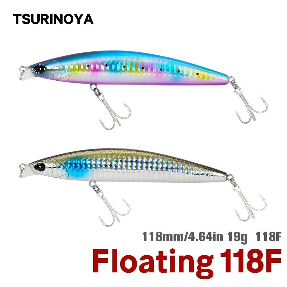TSURINOYA-Shallow Range Floati - огляд і ціна Fishing Lure Jerkbait