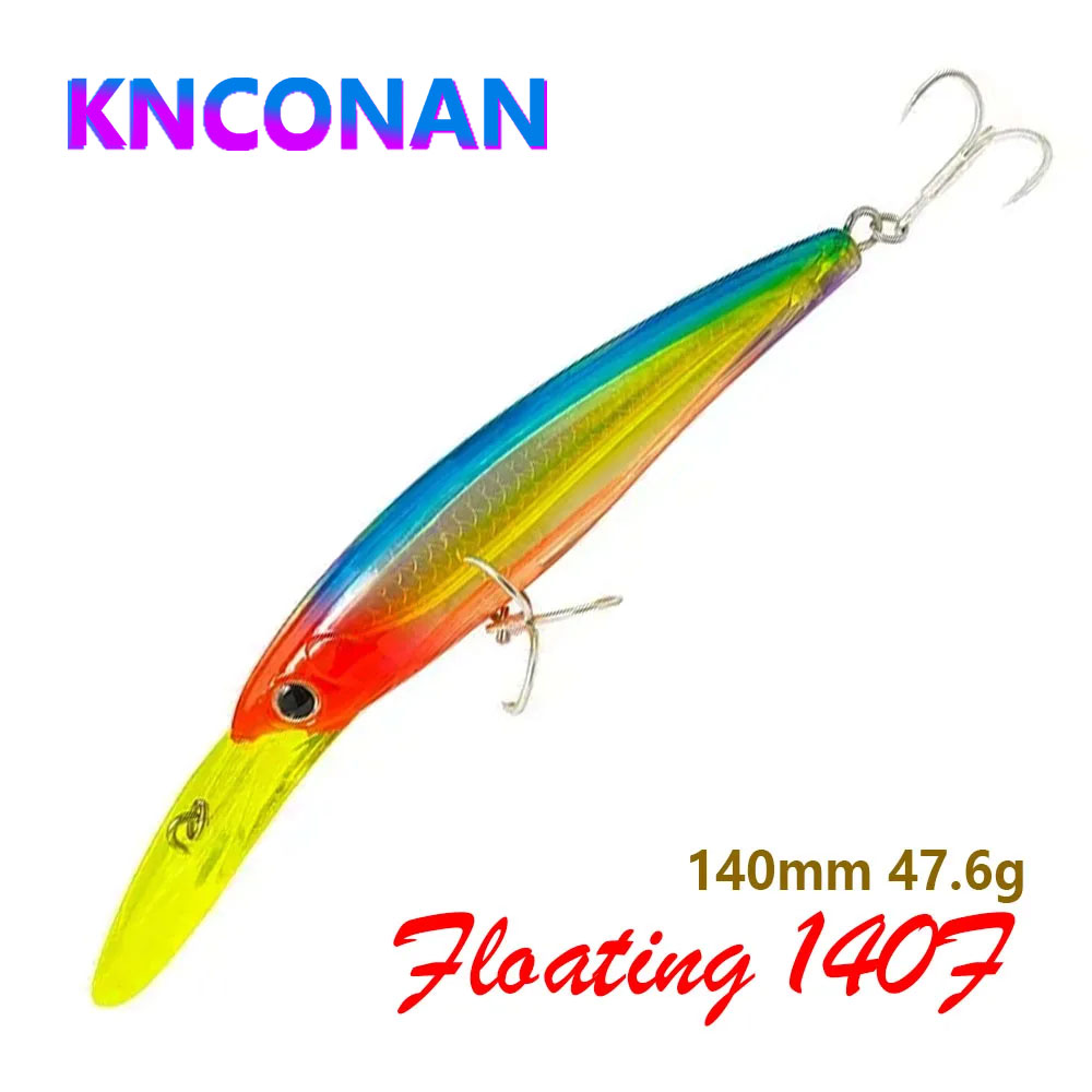 140mm 47g Big Trolling Minnow  - огляд і ціна Fishing Lure Jerkbait