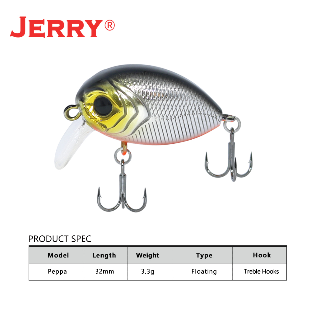 Jerry Peppa Wobbler Lure Float - огляд і ціна Fishing Lure Crankbait