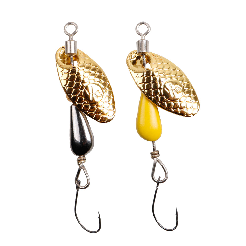 2Pcs Spinner Spoon Metal Bait  - огляд і ціна Fishing Lure Swimbait