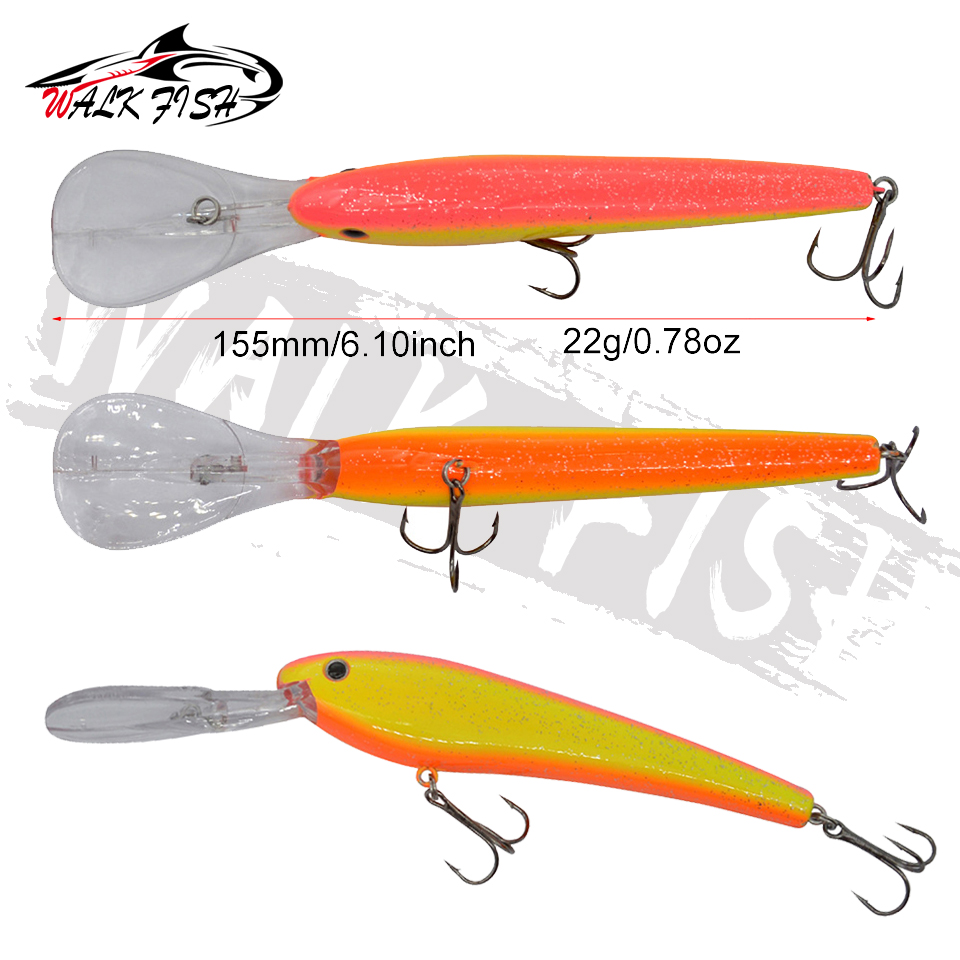 WALK FISH 1PCS Minnow Fishing  - огляд і ціна Fishing Lure Swimbait