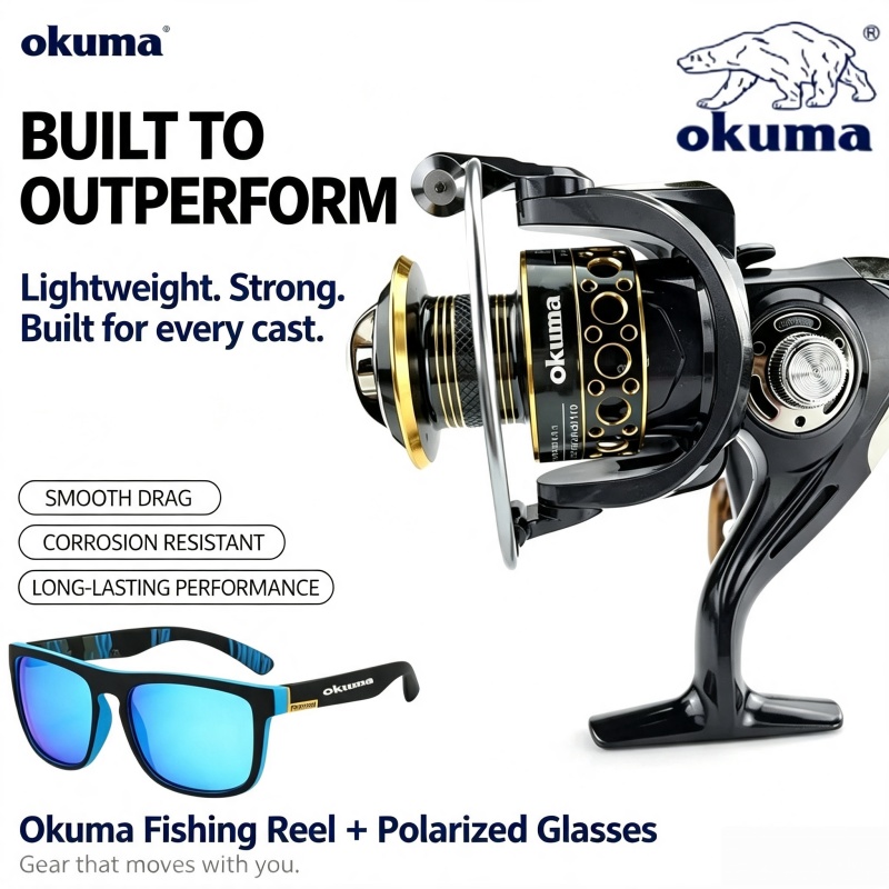 OKUMA-Spinning Reel, MetalUltr - огляд і ціна Abu Garcia Reel Max
