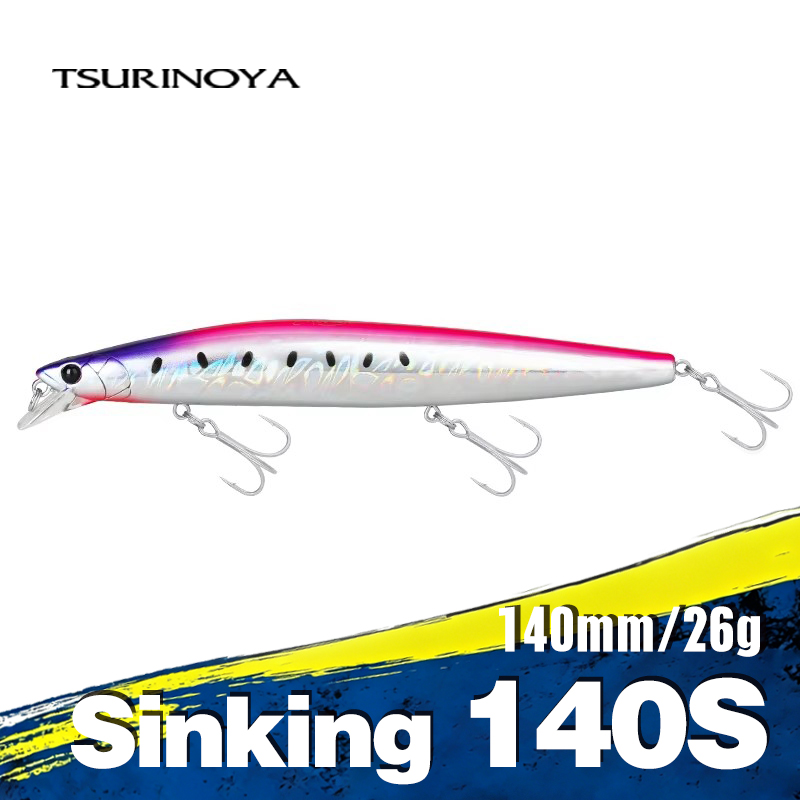 TSURINOYA 140mm 26g STINGER 14 - огляд і ціна Fishing Lure Jerkbait