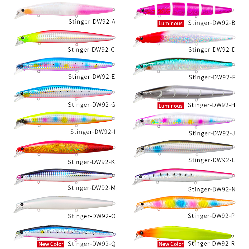 TSURINOYA 140mm 26g STINGER 14 - огляд і ціна Fishing Lure Jerkbait