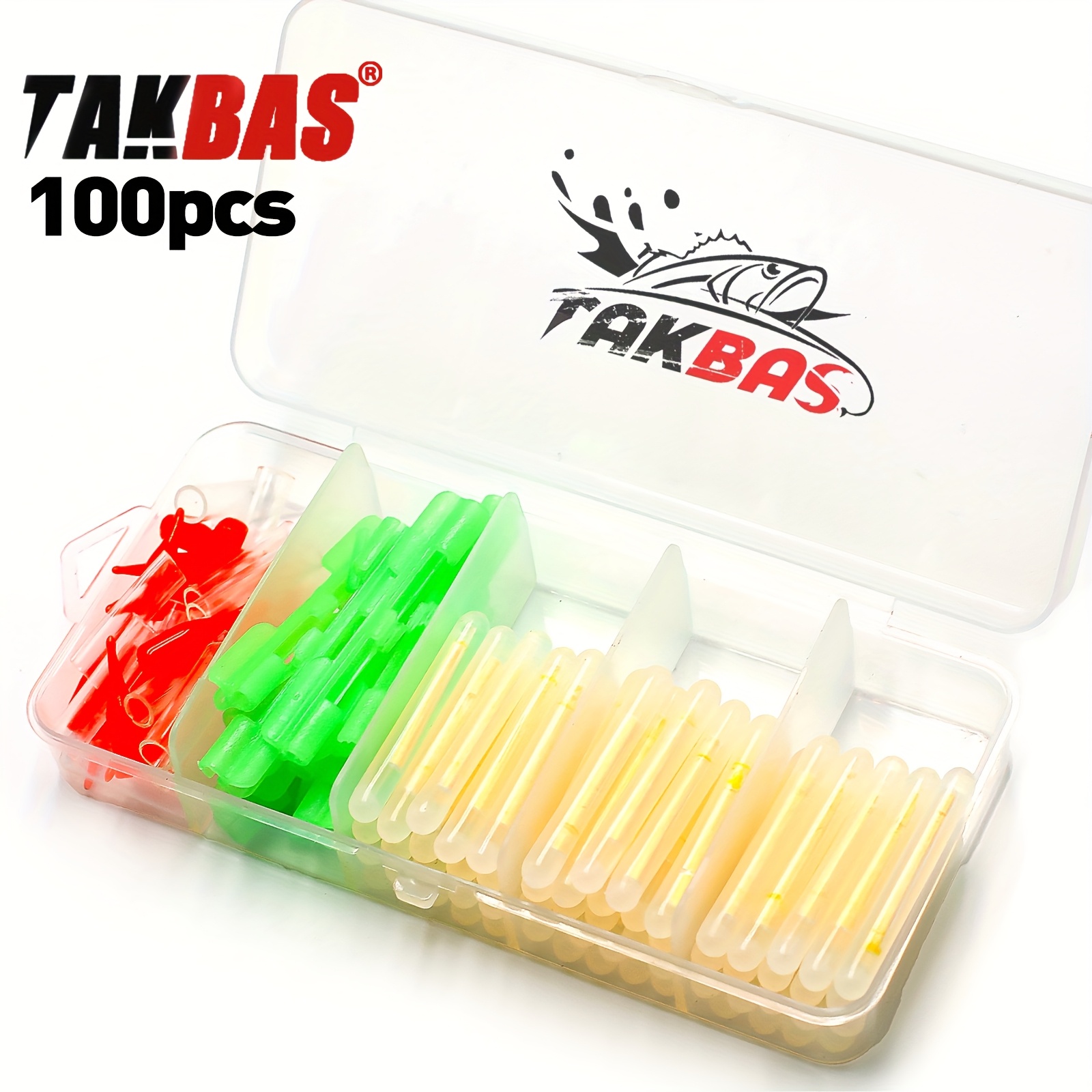 100PCS Fishing Glow Sticks Set - огляд і ціна Fishing Lure Making Kit